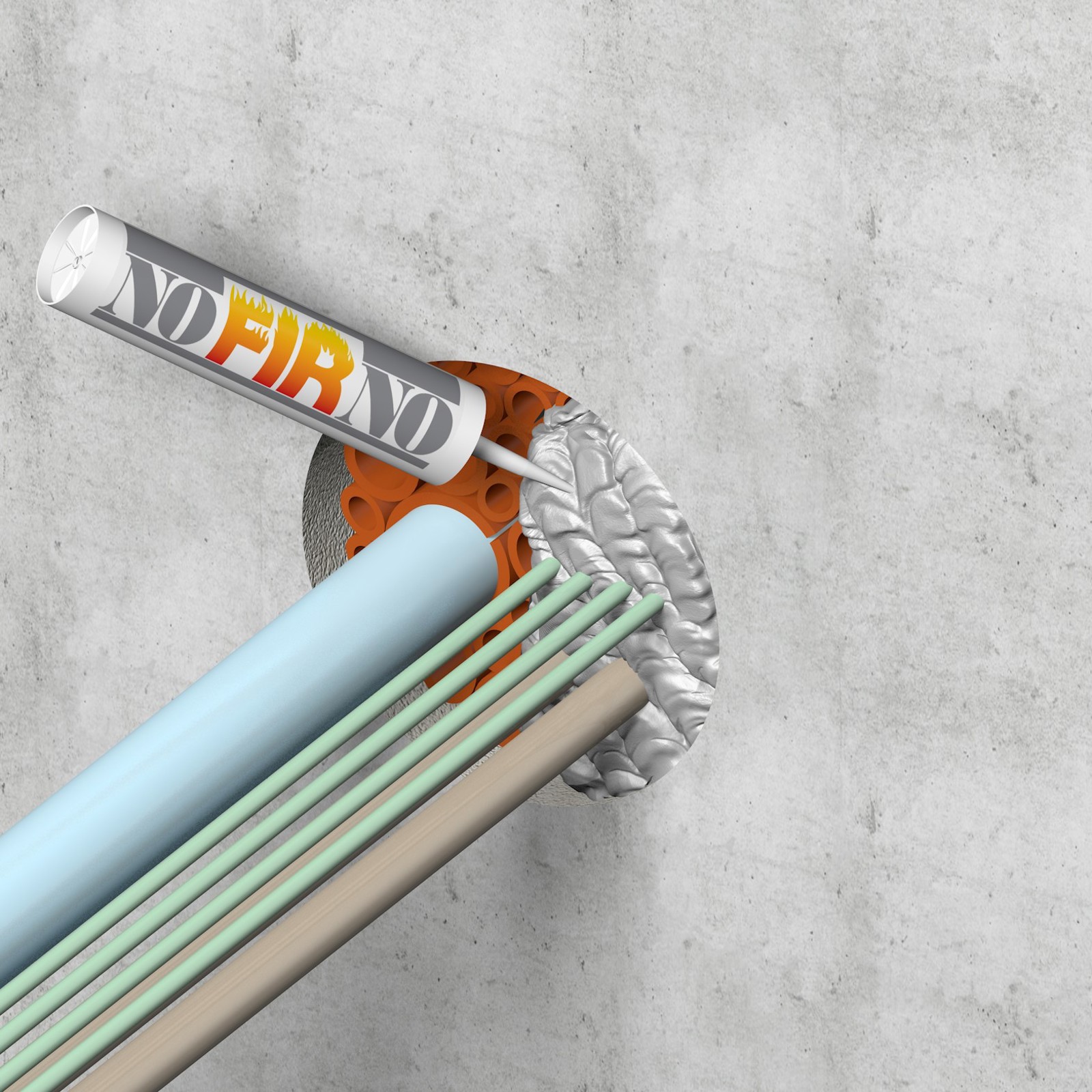 NOFIRNO Cable Duct Seal System CSD Sealing Systems